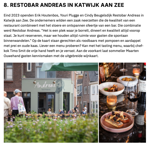 Entree magazine